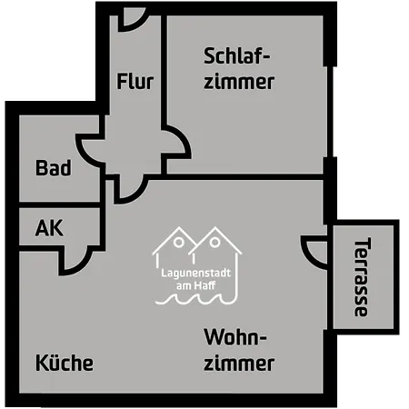Lagunenstadt Am Haff 4 - Muschel Lejlighed